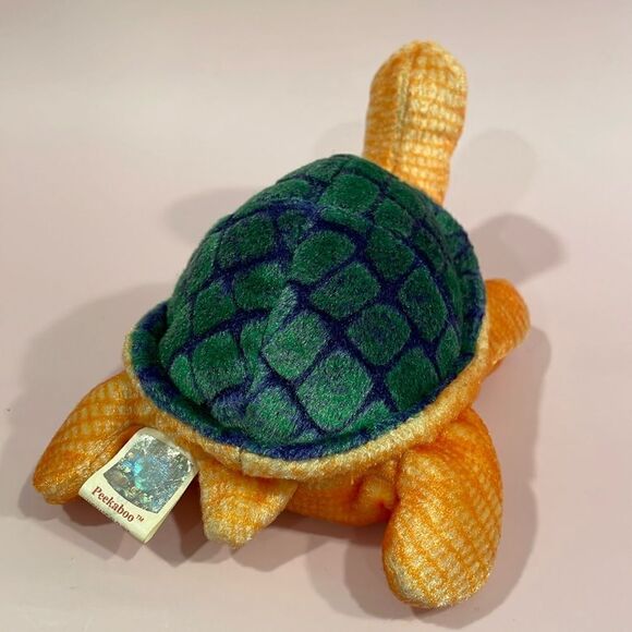 Vintage Peekaboo the Turtle 2000 Ty Beanie Baby 6.5” Excellent Used Condition - Picture 3 of 7
